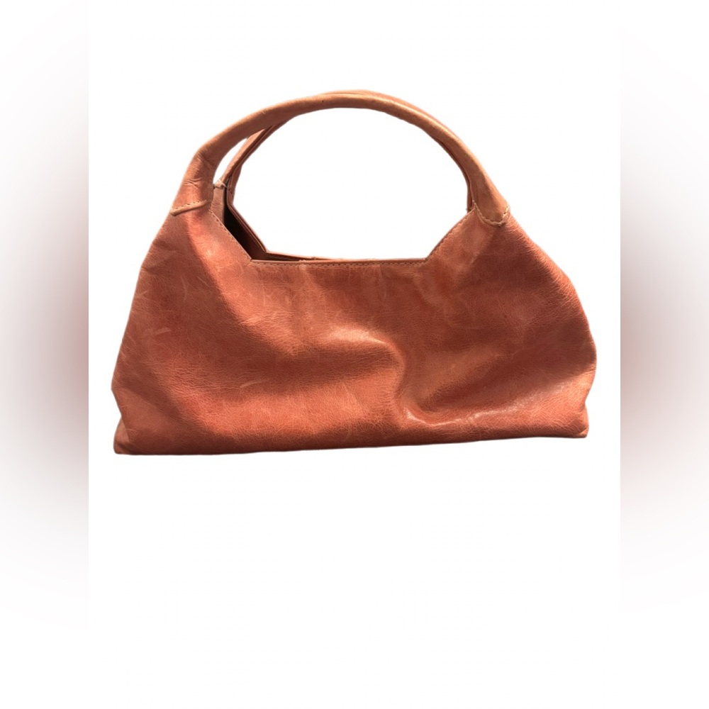 Aldo Vintage-Inspired Structured Shoulder Bag Salmon Pink - Picture 3 of 5